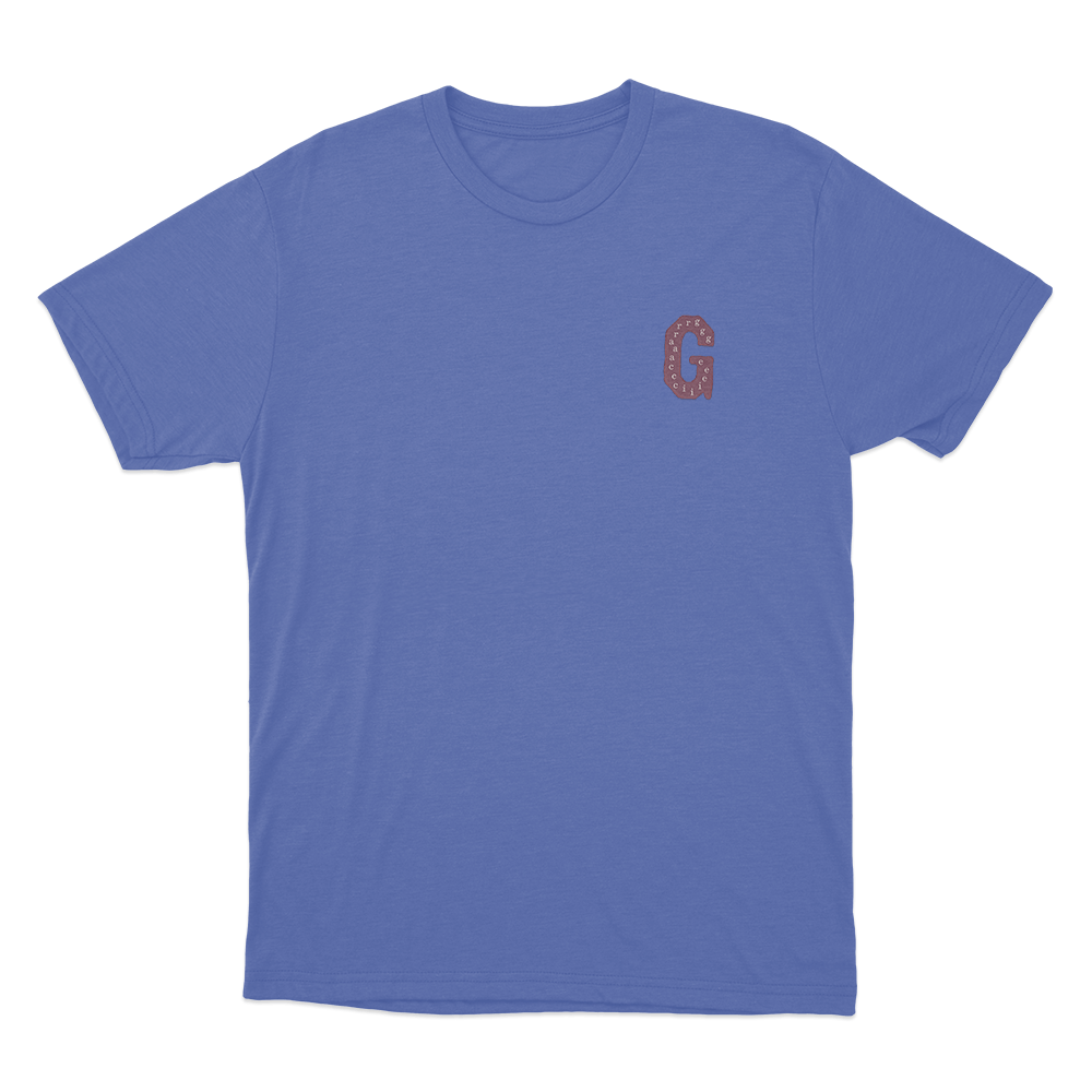 Gracie Abrams G Log Unisex T Shirt Blue Gracie Abrams G Log Unisex T Shirt Blue
