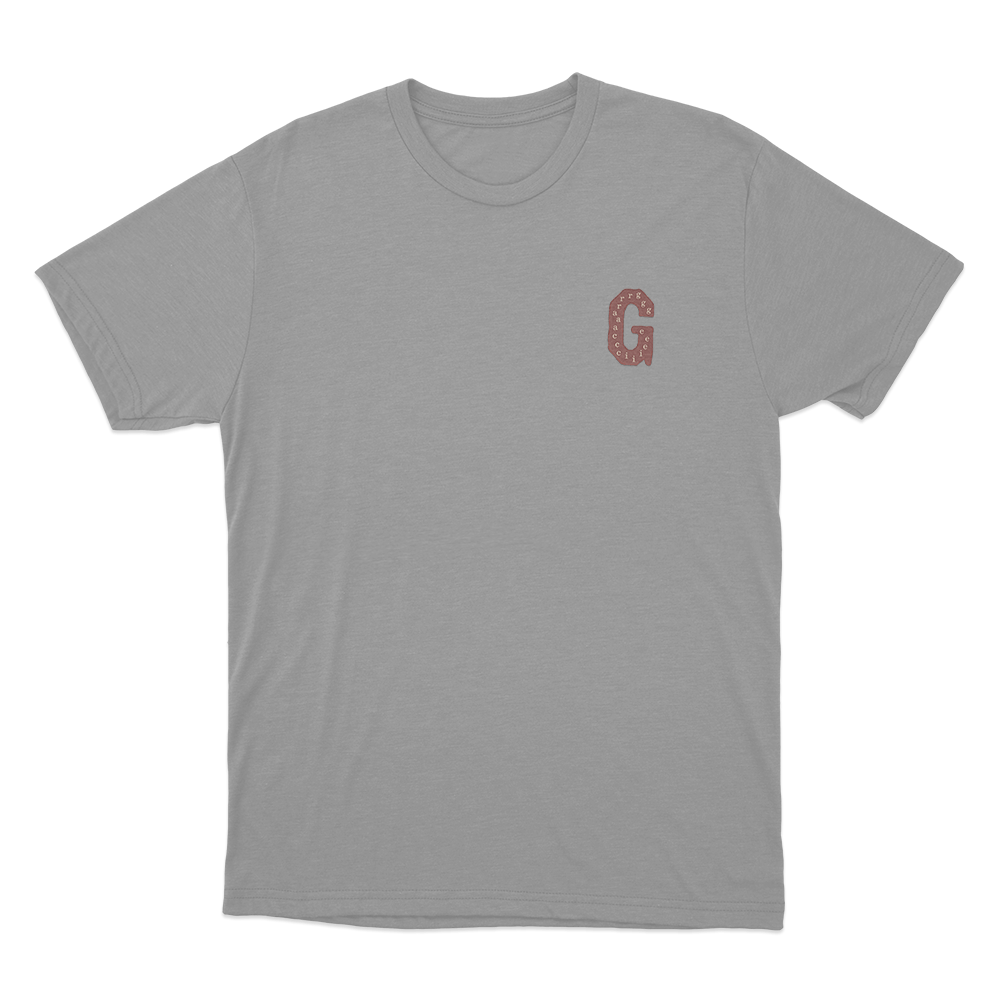 Gracie Abrams G Log Unisex T Shirt Grey Gracie Abrams G Log Unisex T Shirt Grey