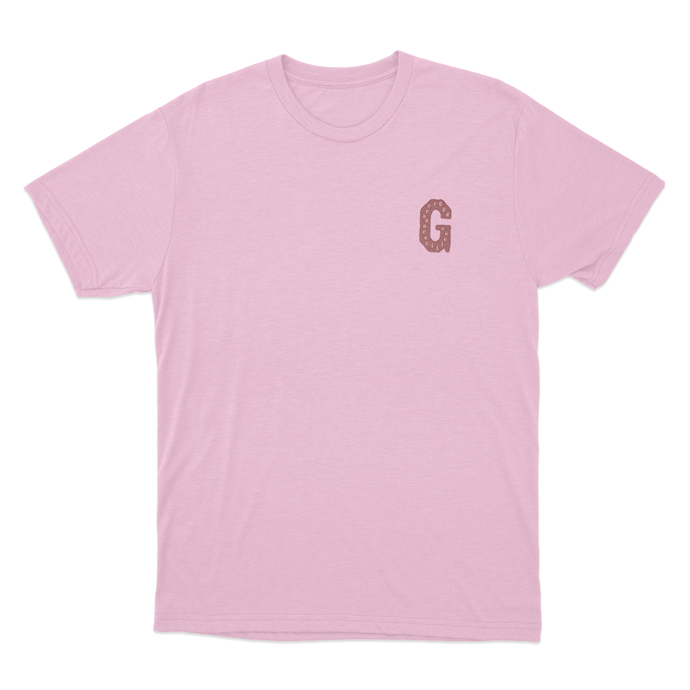 Gracie Abrams G Log Unisex T Shirt Pink Gracie Abrams G Log Unisex T Shirt Pink