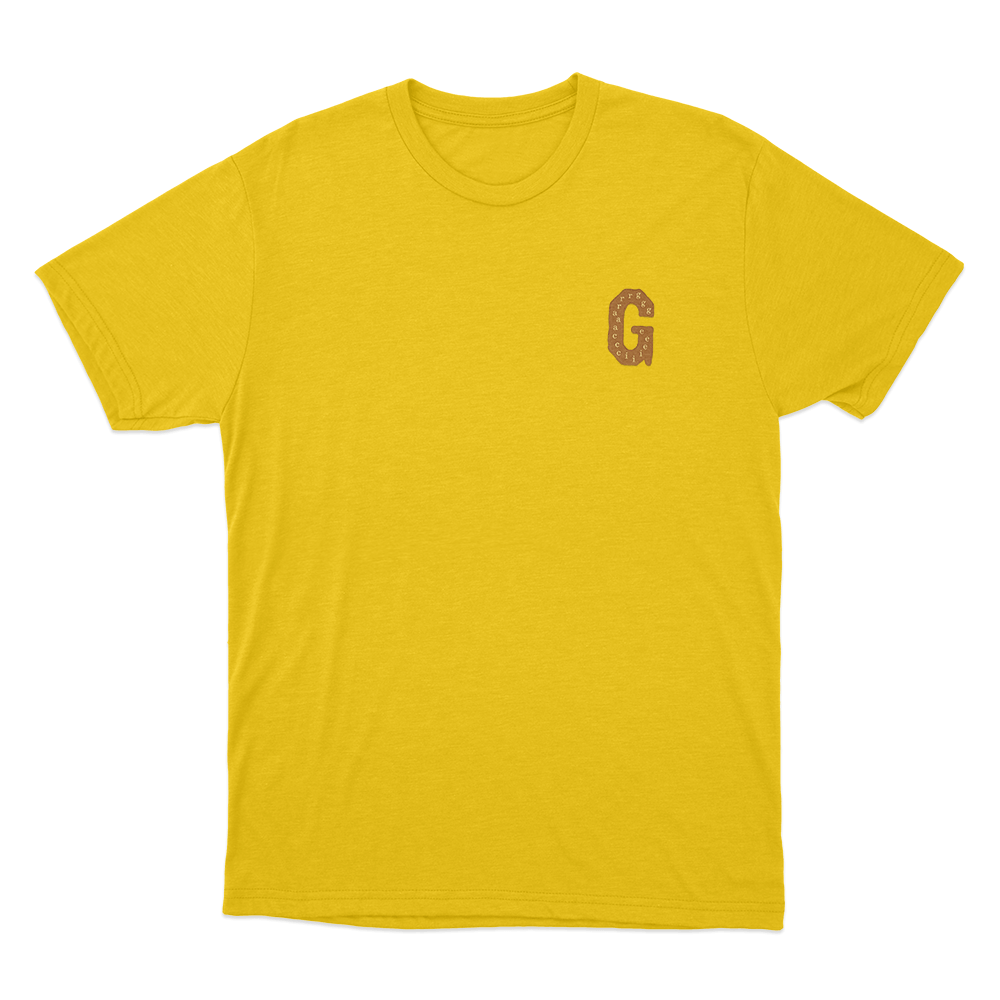 Gracie Abrams G Log Unisex T Shirt Yellow Gracie Abrams G Log Unisex T Shirt Yellow