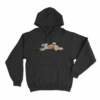 The Secret Of Us Sticker Design Unisex Hoodie Black