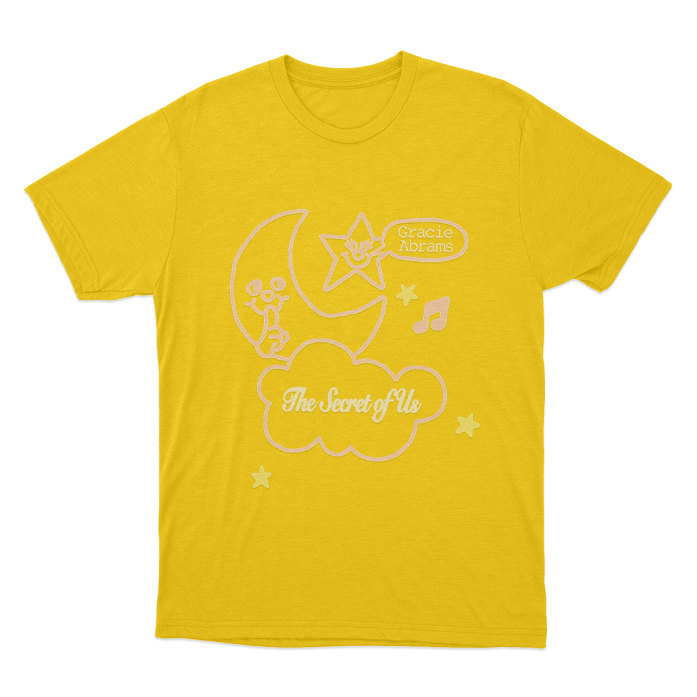 The Secret Of Us Unisex T Shirt Yellow The Secret Of Us Unisex T Shirt Yellow